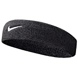 Nike Unisex Erwachsene Swoosh Headband/Stirnband, Schwarz...