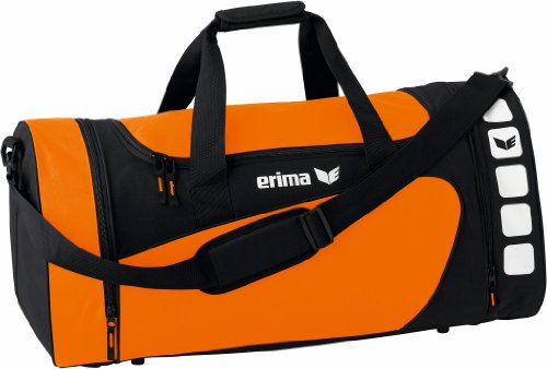 erima Sporttasche, orange/schwarz, M, 49.5 Liter, 723363