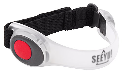 It\'s running SeeYu LED Armband, Red, 4250719504207