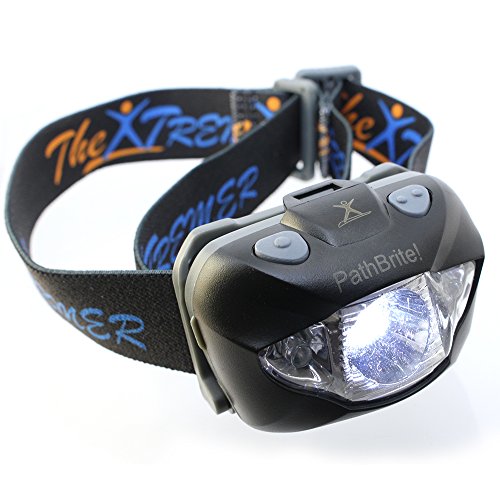 PathBrite™ LED Stirnlampe – Geeignet fürs Campen, Heimwerken, Laufen und für die Jagd. IR-Kontrollsensor durch Han... PathBrite™ LED Stirnlampe – Geeignet fürs Campen, Heimwerken, Laufen und für die Jagd. IR-Kontrollsensor durch Han...