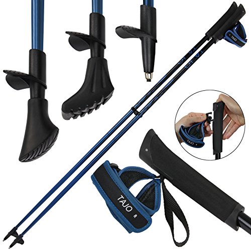 ALPIDEX Nordic Walking Stöcke Fixlängenstock aus Carbon Ultraleicht gelenkschonend mit ausklickbare Handschlaufen, Lä... ALPIDEX Nordic Walking Stöcke Fixlängenstock aus Carbon Ultraleicht gelenkschonend mit ausklickbare Handschlaufen, Lä...