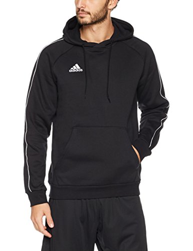 adidas Herren Core 18 Pullover, Black/White, L adidas Herren Core 18 Pullover, Black/White, L