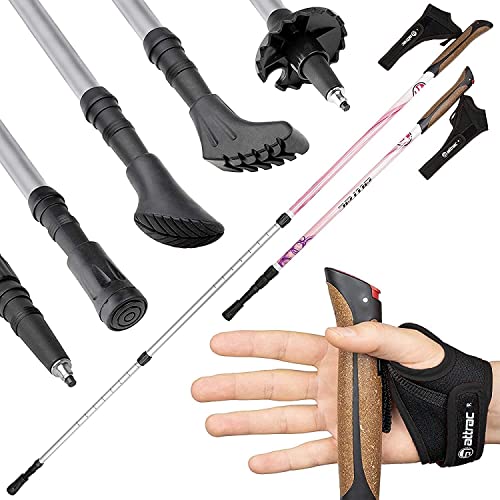 Nordic Walking Stöcke Damen Premium Edition I Teleskop superleicht verstellbar inkl. Nordic Walking App I Auswählbar m... Nordic Walking Stöcke Damen Premium Edition I Teleskop superleicht verstellbar inkl. Nordic Walking App I Auswählbar m...