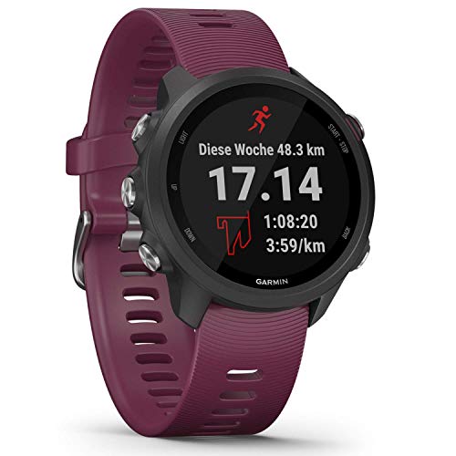 Garmin Forerunner 245 – GPS-Laufuhr mit individuellen Trainingsplänen, speziellen Lauffunktionen und detaillierter Tr... Garmin Forerunner 245 – GPS-Laufuhr mit individuellen Trainingsplänen, speziellen Lauffunktionen und detaillierter Tr...