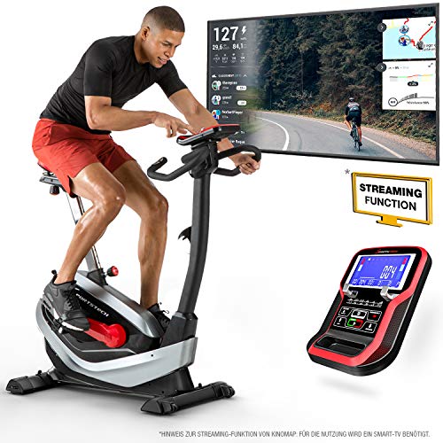 Sportstech ESX550 Premium Design 2020 Ergometer | Deutsche Qualitätsmarke | Video Events & Multiplayer APP | Magnetbrem...