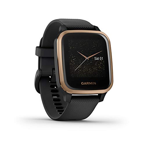 Garmin Venu Sq Music Amazon exclusive – wasserdichte GPS-Fitness-Smartwatch mit Musikplayer, 1,3" Touchdisplay, Gesund...