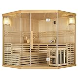 Artsauna Saunakabine Espoo 200 Premium mit Harvia Ofen —...