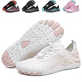 FOGOIN Walkingschuhe Damen Herren, Sommer Schnell Trocknen...