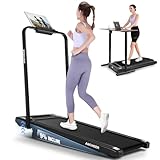 Laufband für Zuhause Klappbar, ANCHEER Laufband mit Steig...