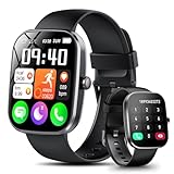Smartwatch Herren Damen, 1,91"HD Touch Smart Watch mit Bluetooth Anrufe, Fitness Tracker 120+ Sportmodi, Herzfrequenz Sp...